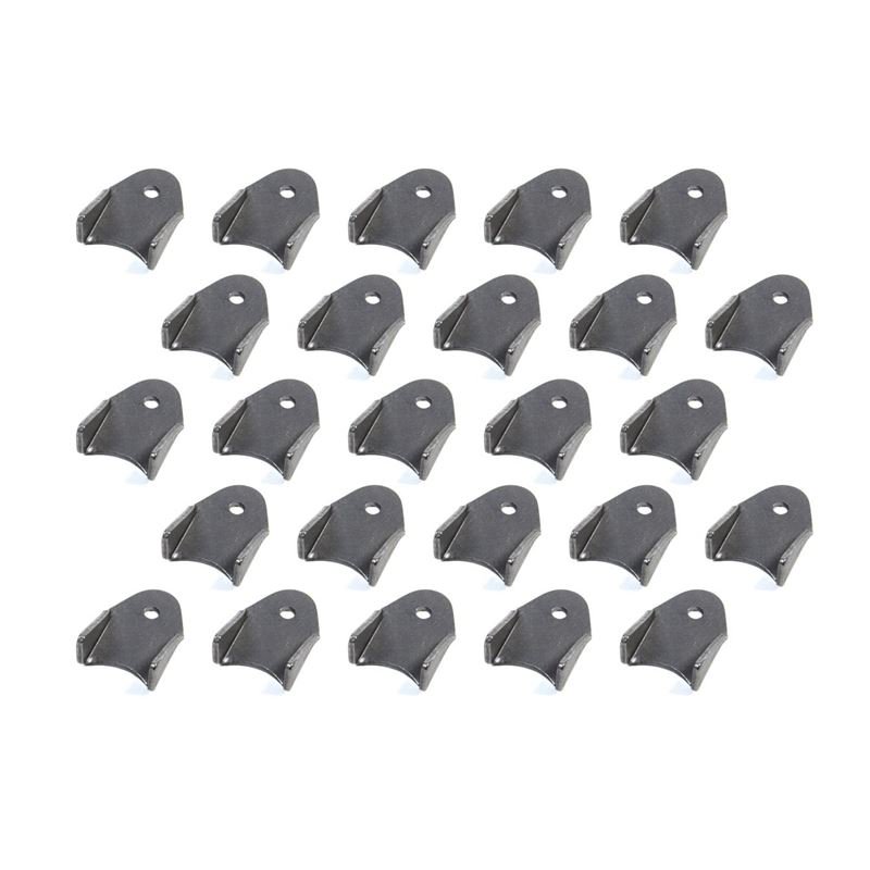 0.12 in. Radius Chassis Tabs with 0.25 in. Hole, Pack of 25