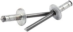 ALL18074 0.18 in. Medium Head Multi-Grip Rivet with Aluminum Mandrel, Silver - Pack of 250