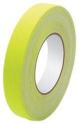 Gaffers Tape, 1 in. x 150 in. - Fluorescent Yellow