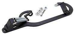 Throttle Return Spring Bracket with Stop - Black