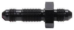 3 Straight Bulkhead - Black - Pack of 10