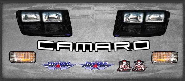 140-410-ID Headlight Nose Only Graphics Kit 92 Camaro