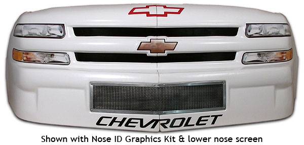 T230-410B 2002 Chevy C1500 Truck Nose - Black
