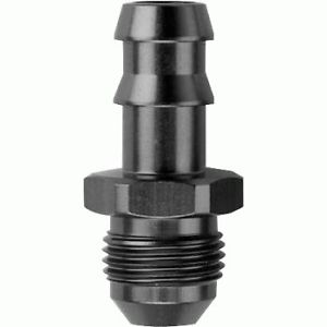 484112-BL 12-AN x 0.75 in. Hose Barb Fitting - Black
