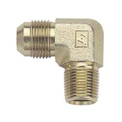 582206 6-AN x 0.25 in. MPT 90 deg Adapter - Steel