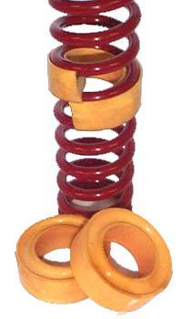 SA4915 Coil-Over Spring Rubber - Medium, White, 15 lbs Rate