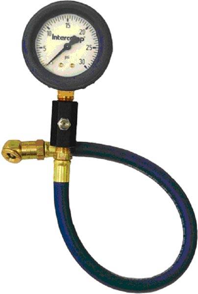 360069 Deluxe Glow-In-The-Dark Air Pressure Gauge 2.5 in. - 0-30 PSI x 1 PSI Increments