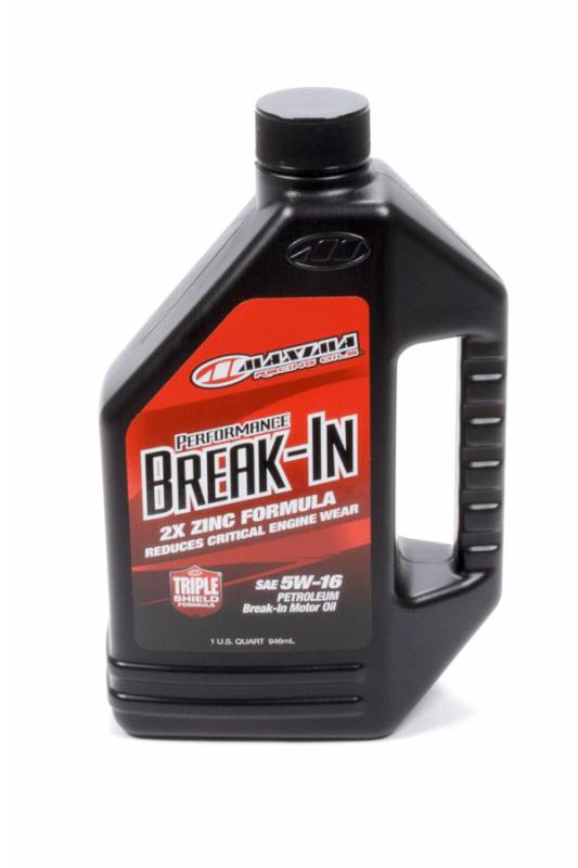 MAX39-09901S Performance Break-In Motor Oil ZDDP 5W16 Conventional - 1 qt.