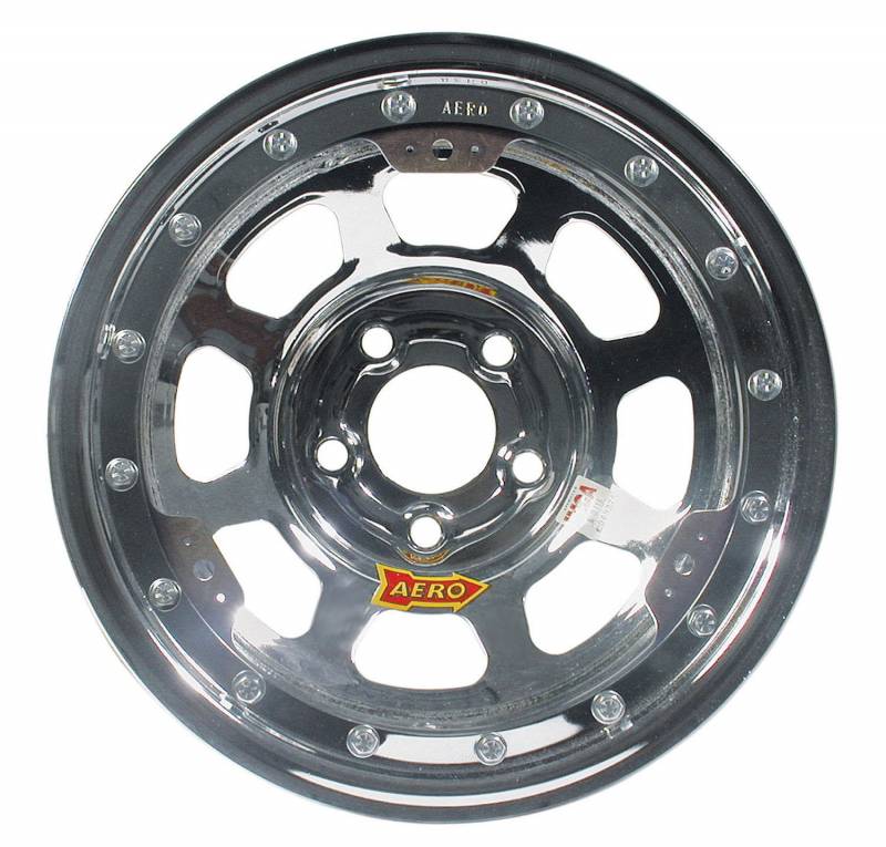 53-284720 Race Wheel, 15 x 8 in. - 2 in. - Chrome