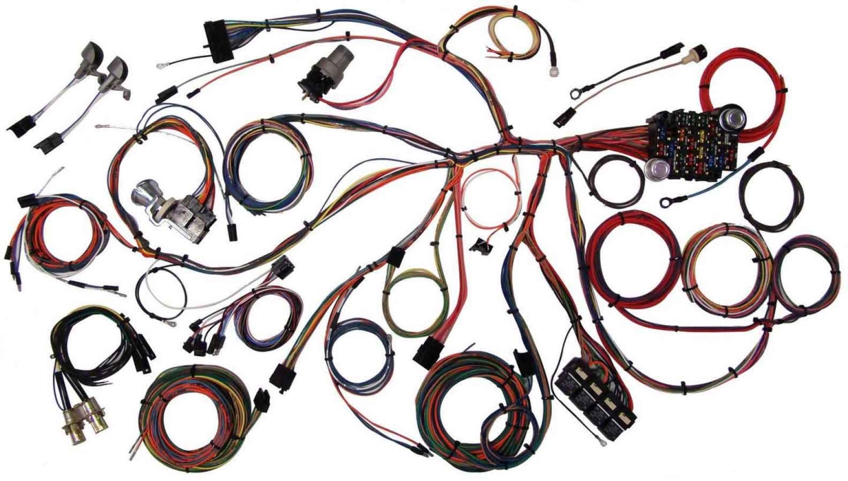 510055 Classic Update Wiring Harness Kit for 1967 - 1968 Ford Mustang