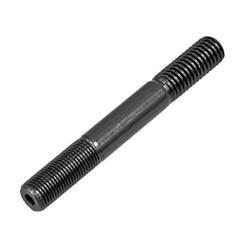 APJ2.250-1SB 2.25 in. Stud Neckdown Chromoly with 0.44 in.-14 x 0.37 in.-24 Thread - Black Oxide
