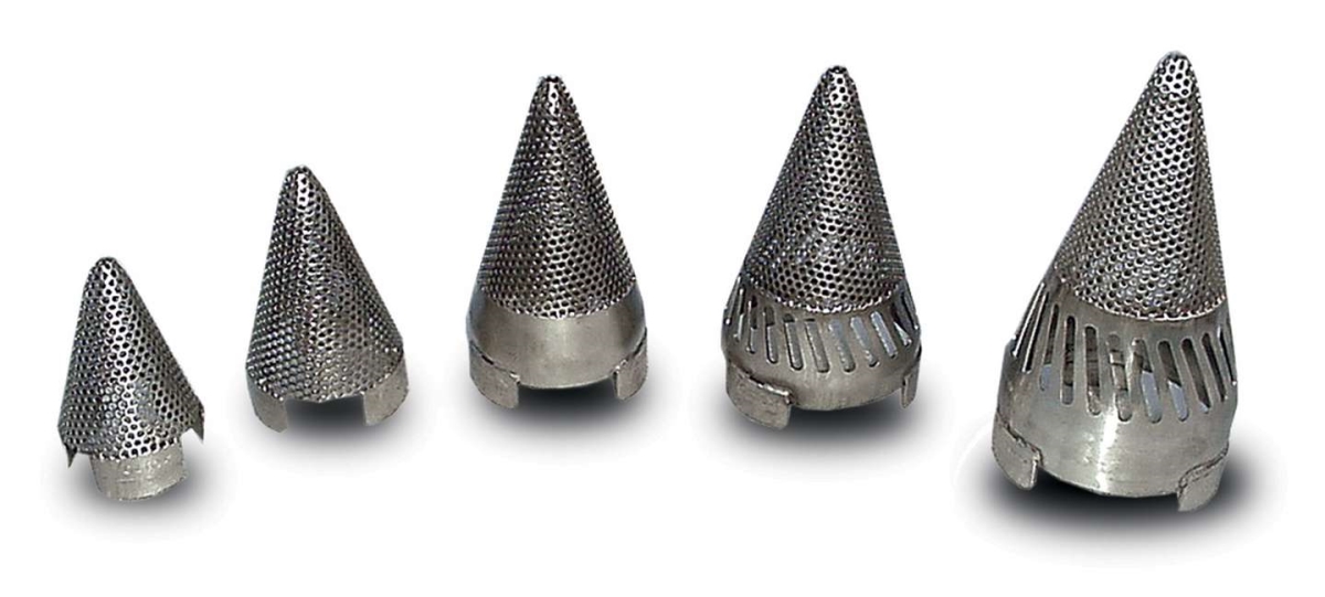 772-32520 3 in. Vortex Cone Muffler, Natural