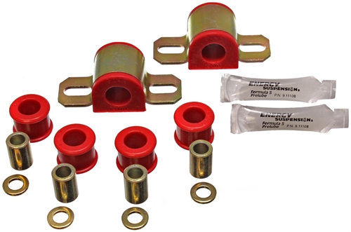 11.5102R Front Sway Bar & End Link Bushings for 1990-1997 Mazda Miata, Red