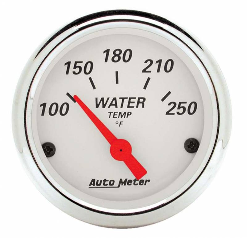 Picture of Auto Meter 1337 Arctic White Water Temperature Gauge - 2.06 in.