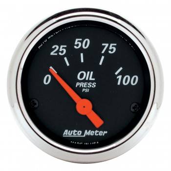 Picture of Auto Meter 1426 Designer Black Oil Pressure Gauge - 2.06 in.