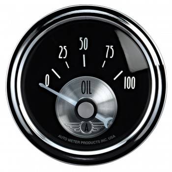 Picture of Auto Meter 2028 2.06 in. B&D Oil Pressure Gauge - 0-100 PSI