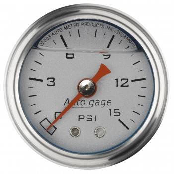 Picture of Auto Meter 2178 Auto Gage Fuel Pressure Gauge - 1.50 in.