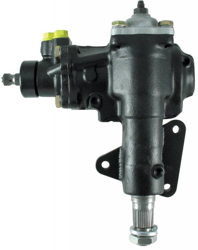 800117 Power Steering Box Delphi 600 Series 16 to 1 Ratio Iron - Black Paint