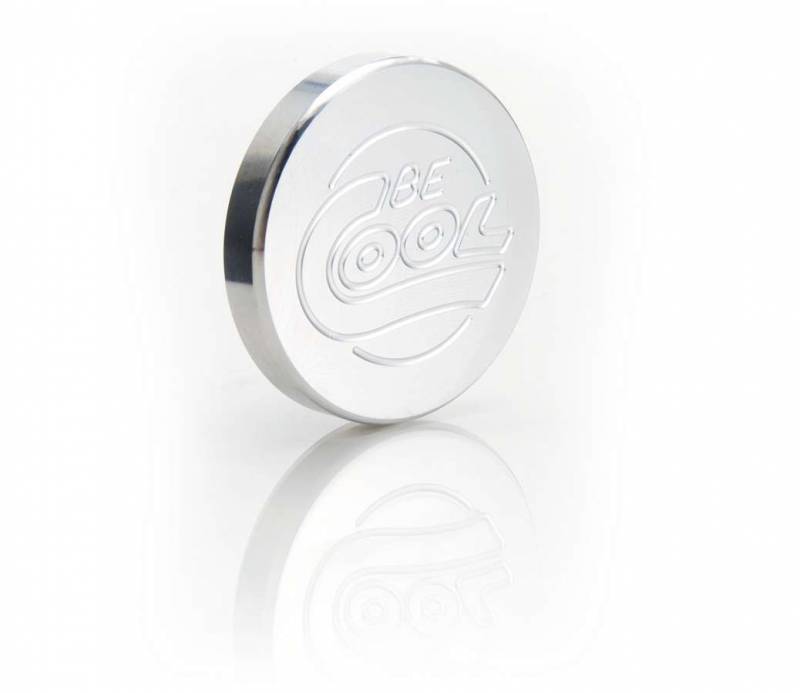 70001 Billet Radiator Cap - Natural Finish - Round