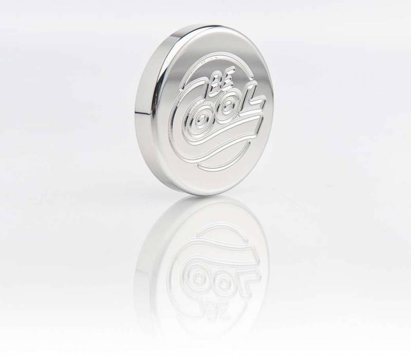Be-Cool 71001 Billet Radiator Cap - Polished Finish - Round