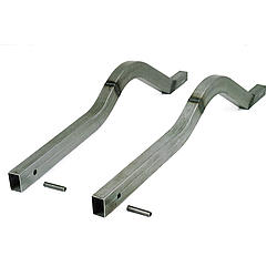 C3034 Rear Frame Rail Kit - 62-67 Chevy II