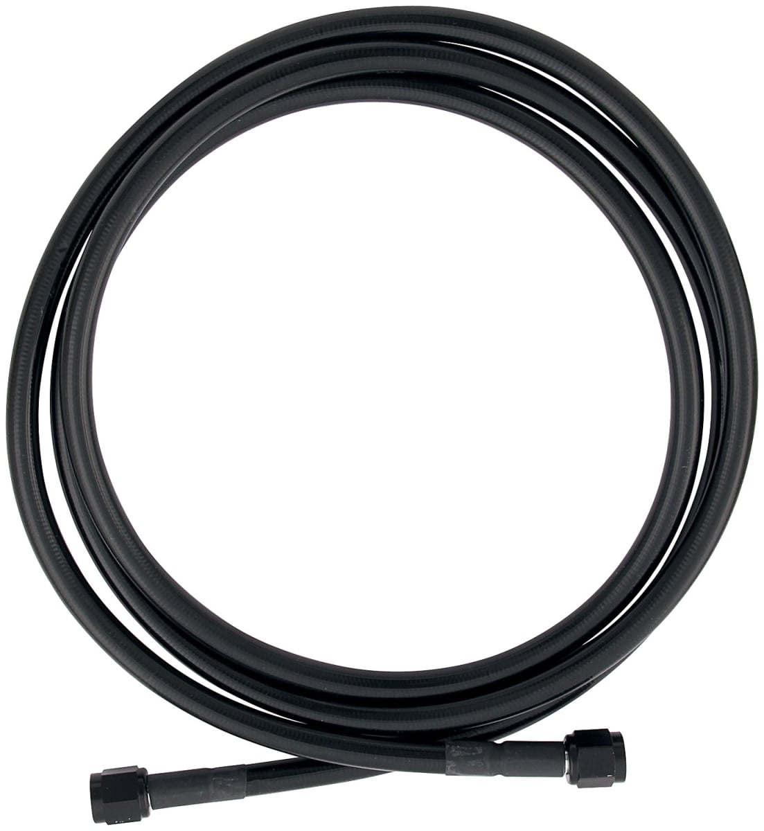 Coated Braided Line 48 in. No.4 Hose 4 Straight Ends