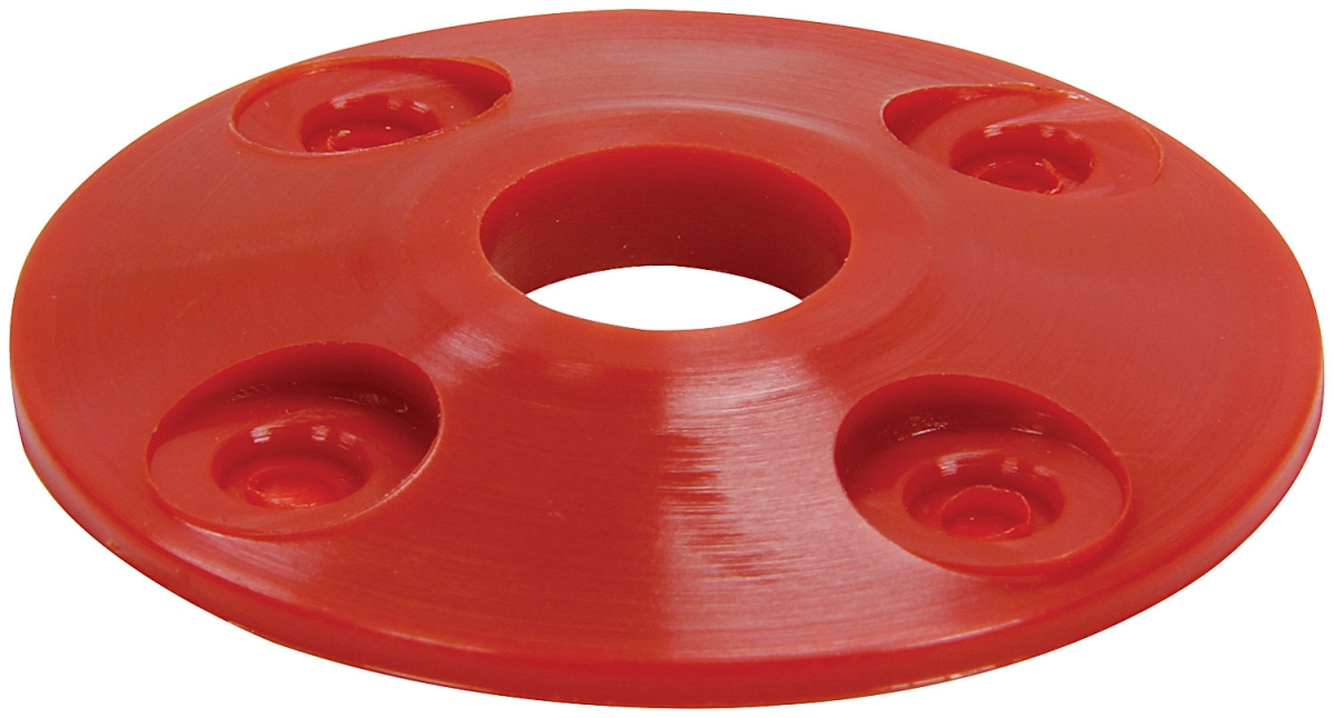 ALL18432 Plastic Plate Scuff, Red - Pack of 4