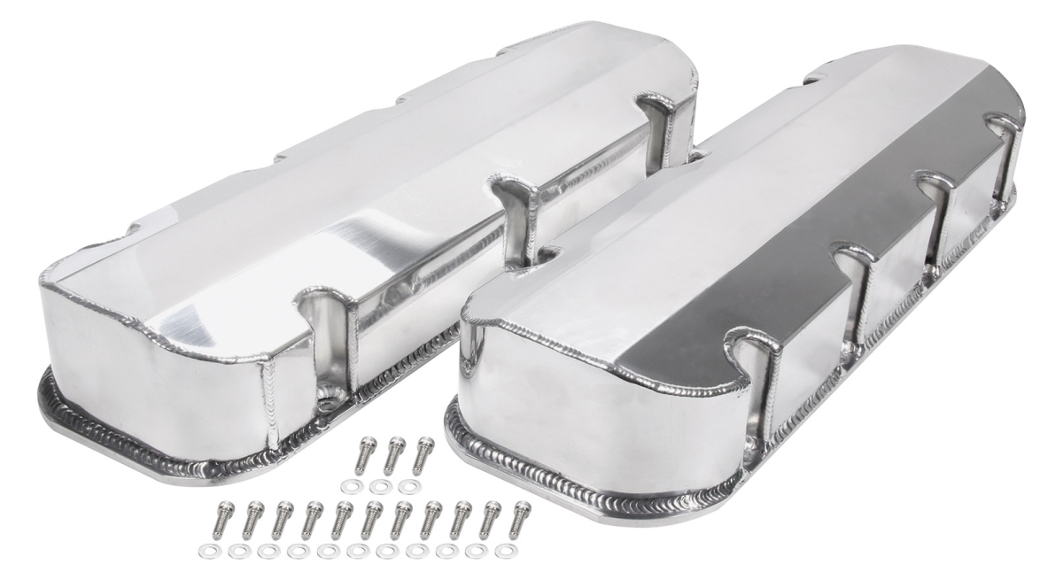 Valve Covers Big Block Chevy Fab Aluminum Without Holes