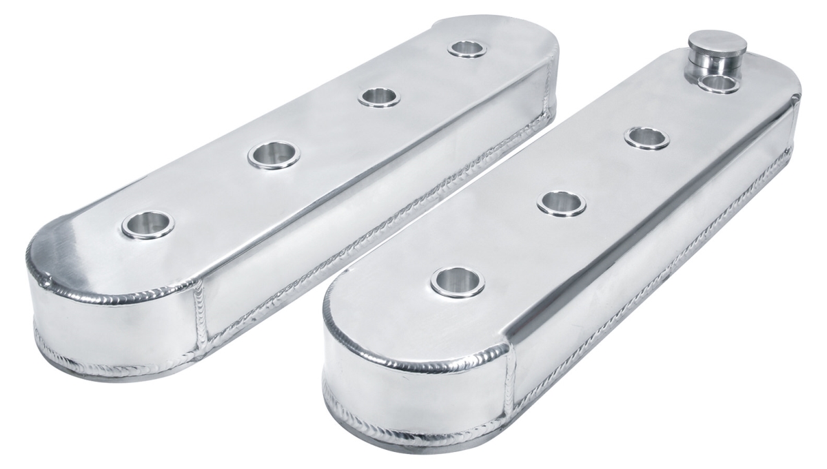 Valve Covers LS Fab Aluminum without Coil Mount