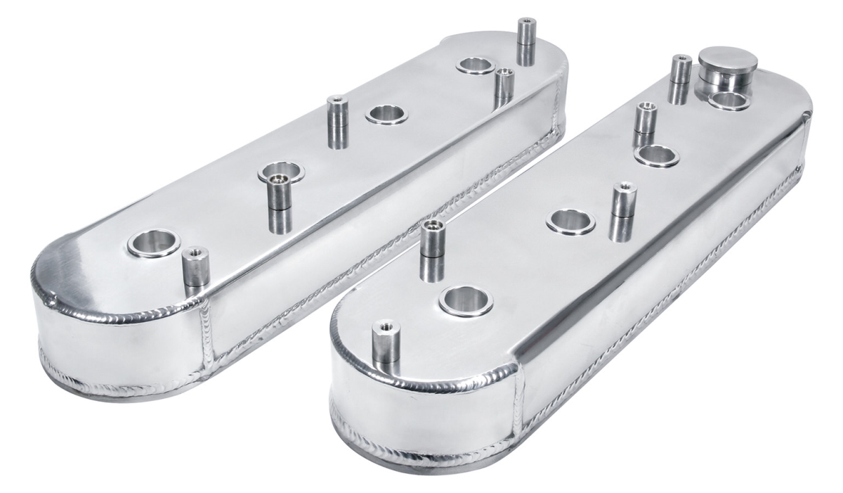 ALL26211 Valve Covers LS Fab Aluminum Without Coil Mount