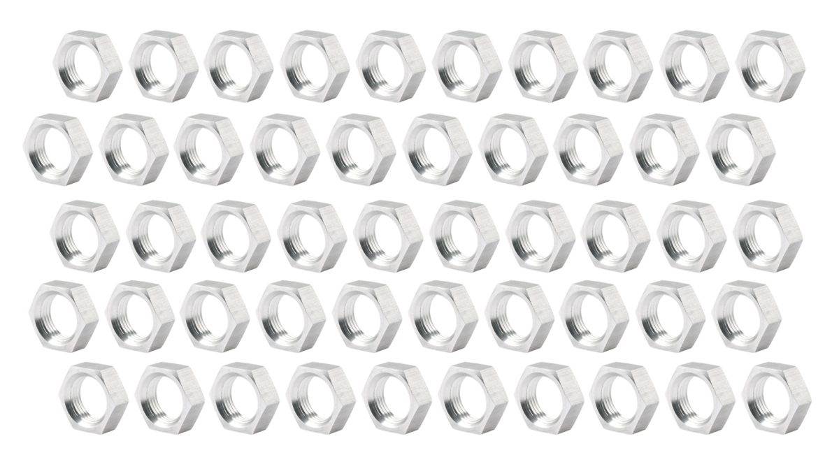 0.75-16 in. Right Hand Steel Jam Nuts - Pack of 50