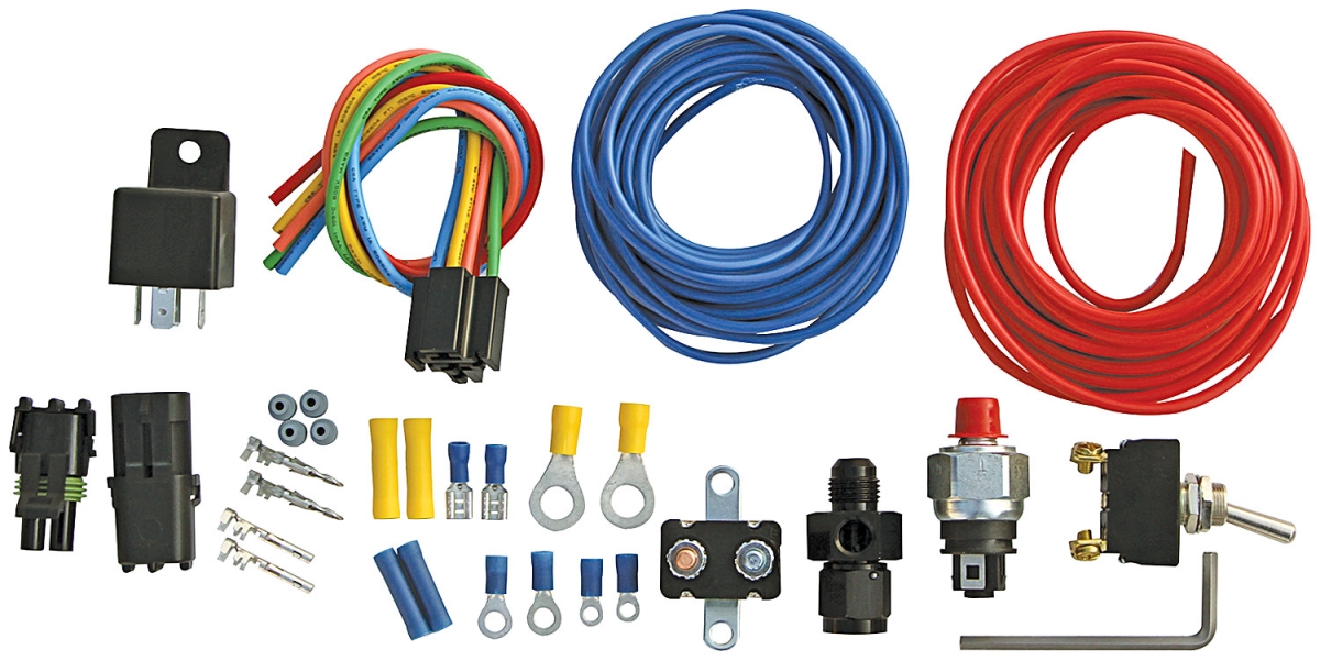 ALL76198 Nitrous Pressure Control Kit with 6-AN Adapter