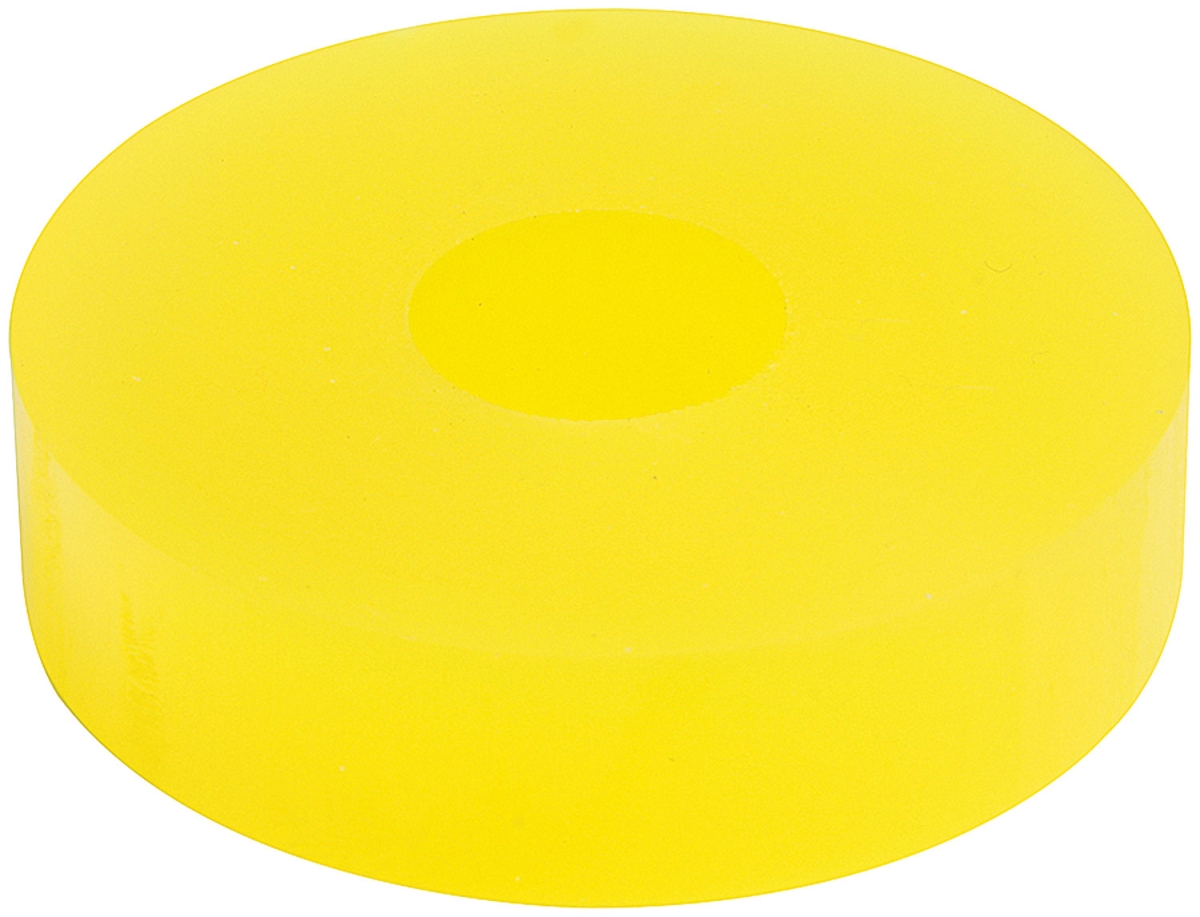 Bump Stop Puck 75 Durometer, Yellow, 0.50 in. Tall - 14 mm