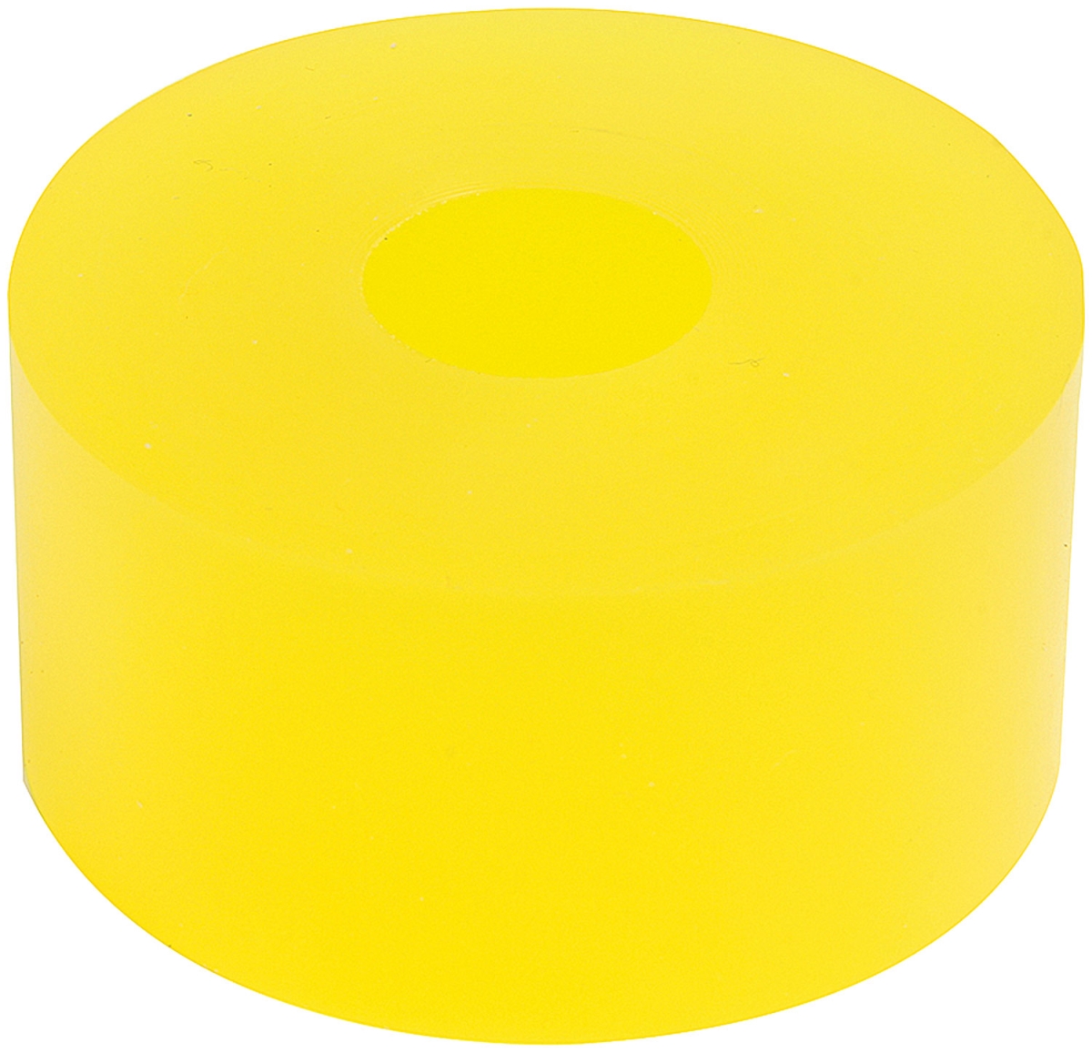 Bump Stop Puck 75 Durometer, Yellow, 1 in. Tall - 14 mm