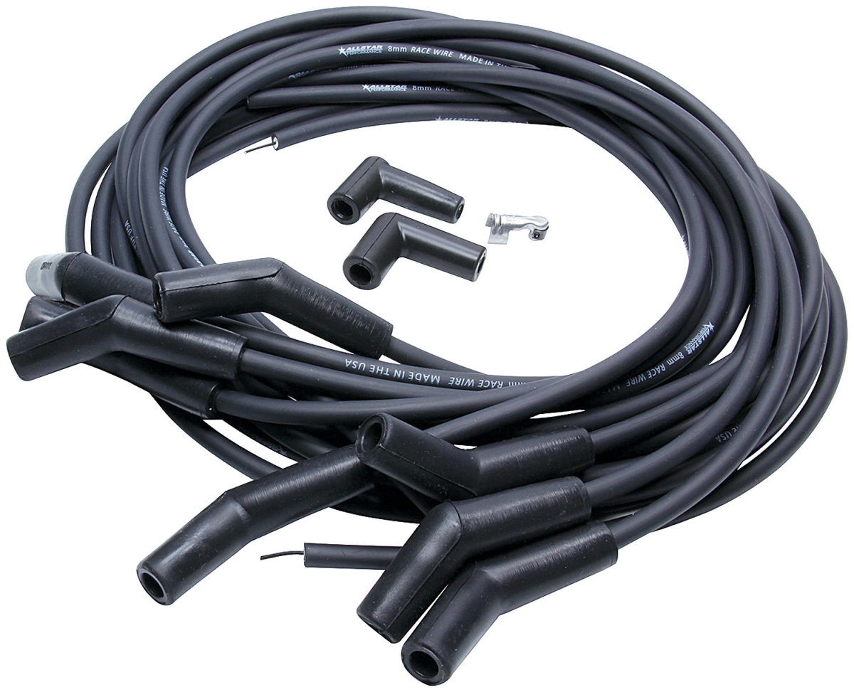 ALL81361 Universal Spark Plug Wire Set, 8 mm - 135 deg