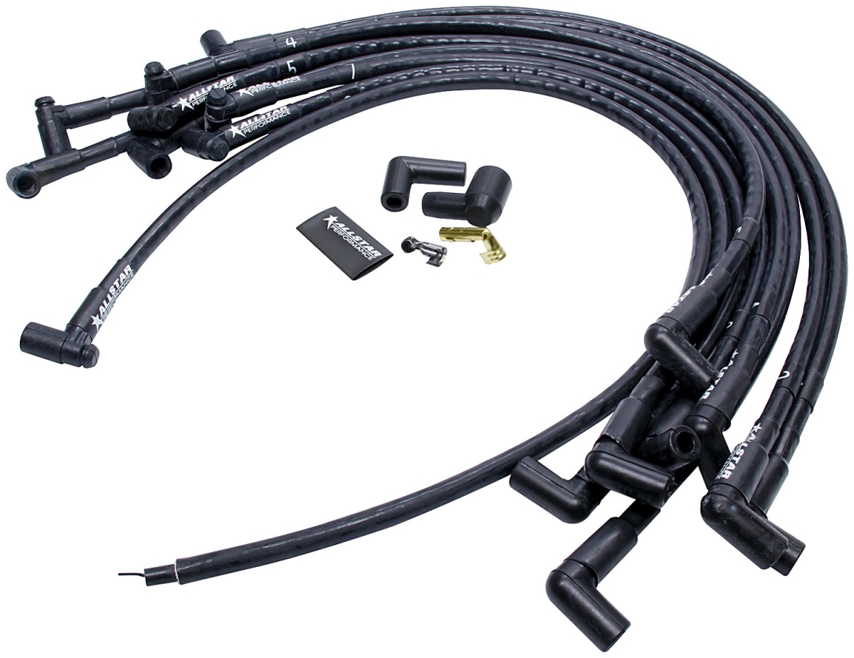 Spark Plug Race Wire Set Over V&C with Sleeving