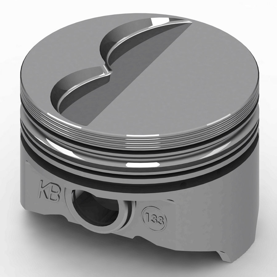 KB133.030 Pontiac 400 F&T Piston Set, 4.150 in. Bore Plus - 6cc
