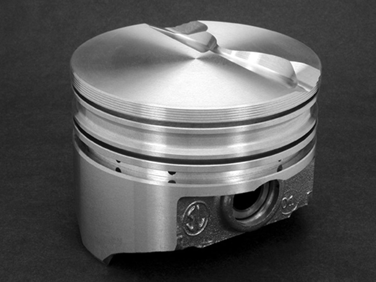 KB151.030 SBF Flat Top Piston Set, 4.030 in. Bore - 6.5cc