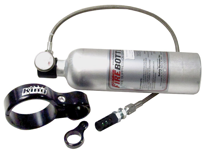 5030 Fire Bottle & Clamp Kit Heat Activated