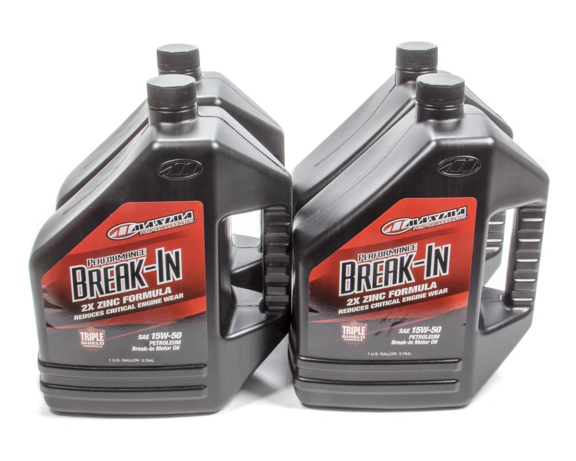 39-119128 15W-50 Break-In Oil Case - 4 x 1 gal -  MAXIMA RACING OILS, MAX39-119128
