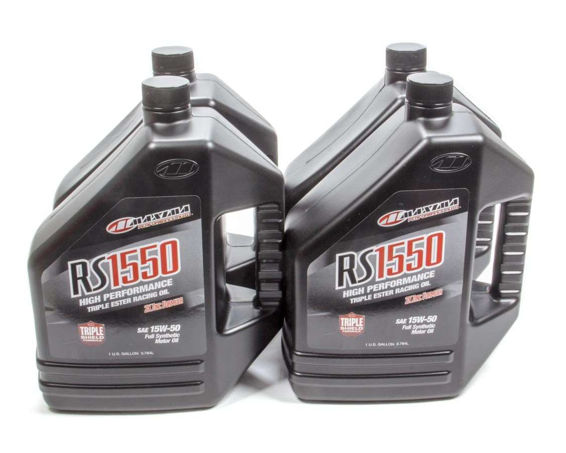 39-329128 15W-50 Synthetic Oil Case 4 x 1 gal RS1550 -  MAXIMA RACING OILS, MAX39-329128