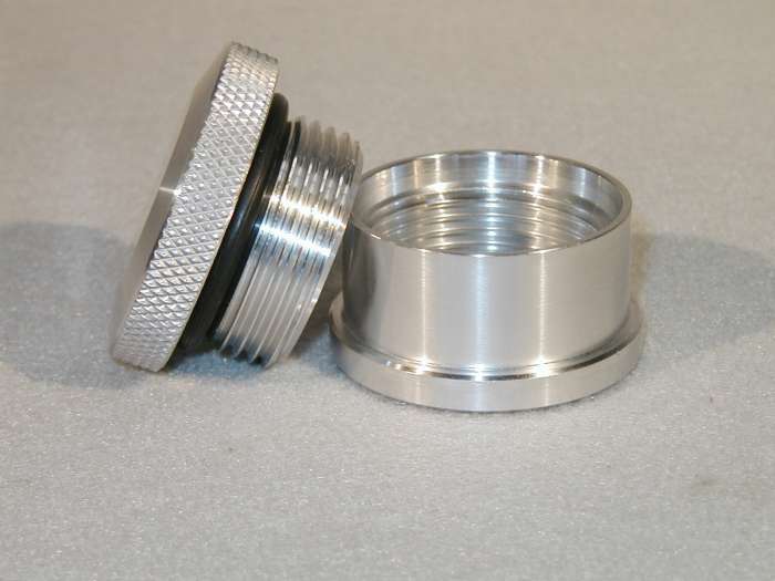 PN6551 1.75 in. Aluminum Cap & Steel Bung Assembly
