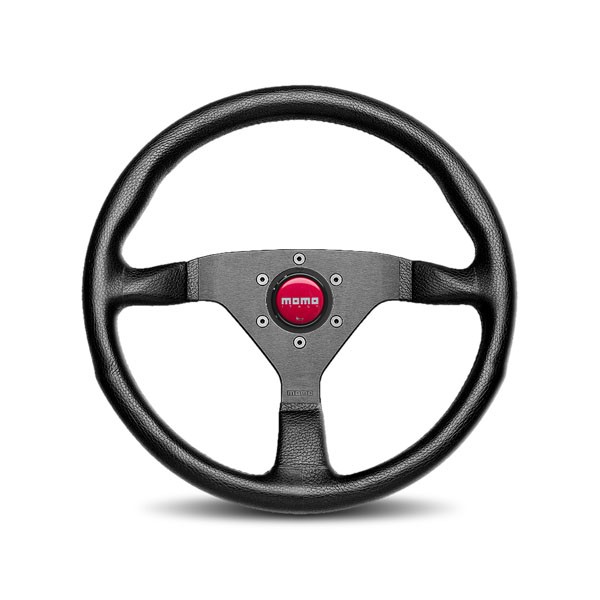 MCL32BK3B Monte Carlo 320 Steering Leather Red Stitch