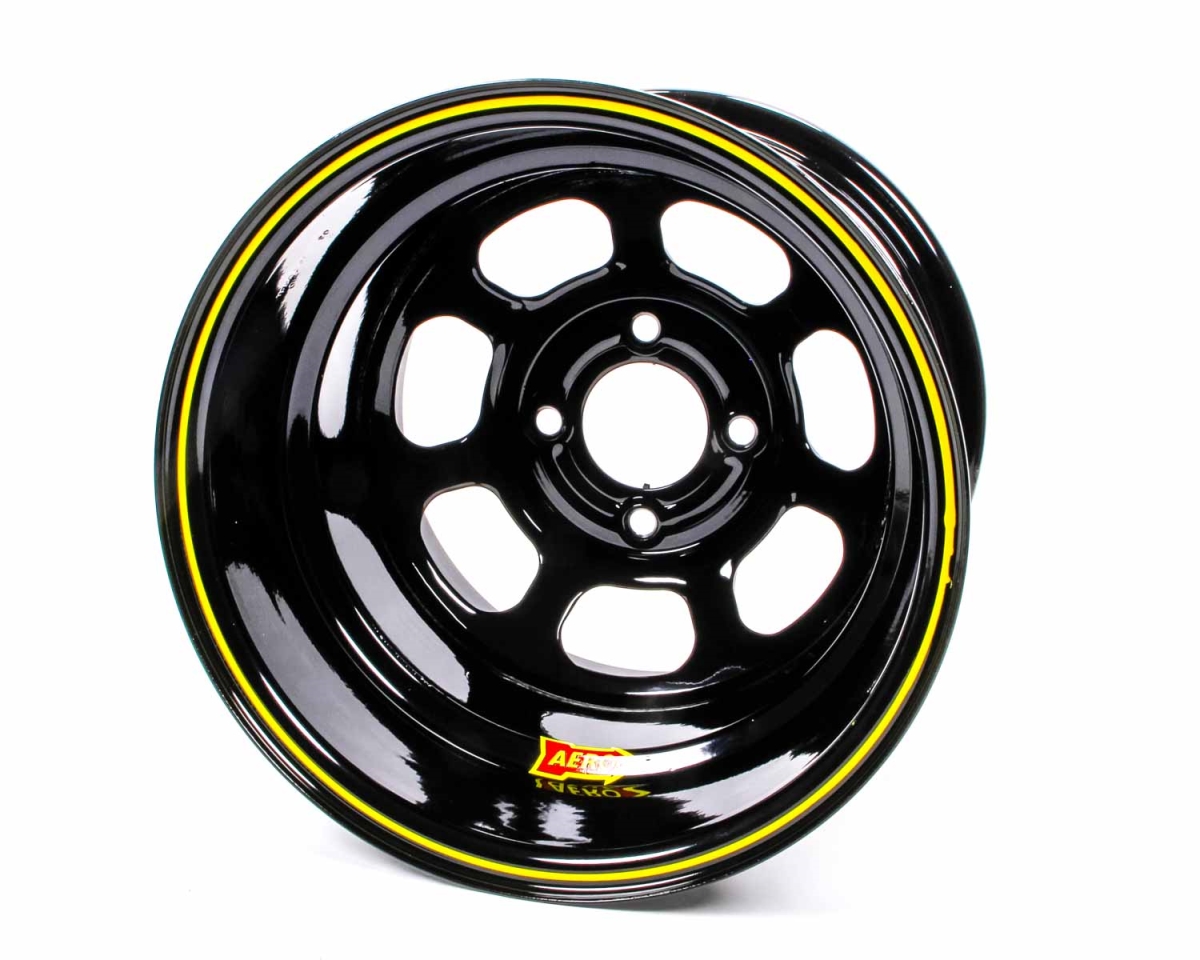 31-184240 31 Series Spun Wheel - Black - 13 x 8 in. - 4 x 4.25 in. Bolt Circle - 4 in. Back Spacing - 14 lbs