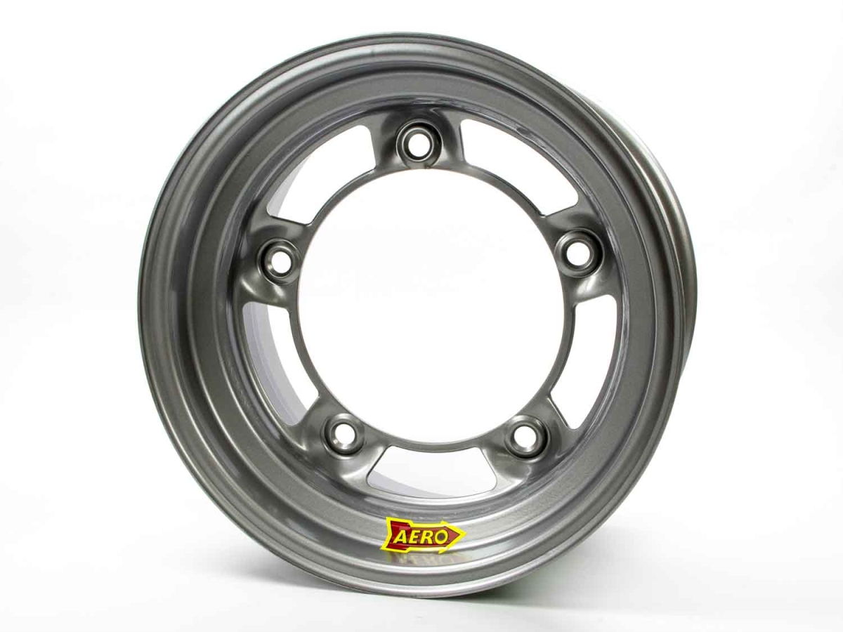 51-080550 51 Series Spun Wheel - Silver - 15 x 8 in. - Wide 5 - 5 in. Back Spacing - 14 lbs