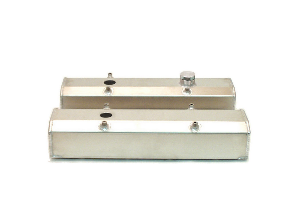 65-201 Small Block Chevy Fabricated Aluminum Valve Covers