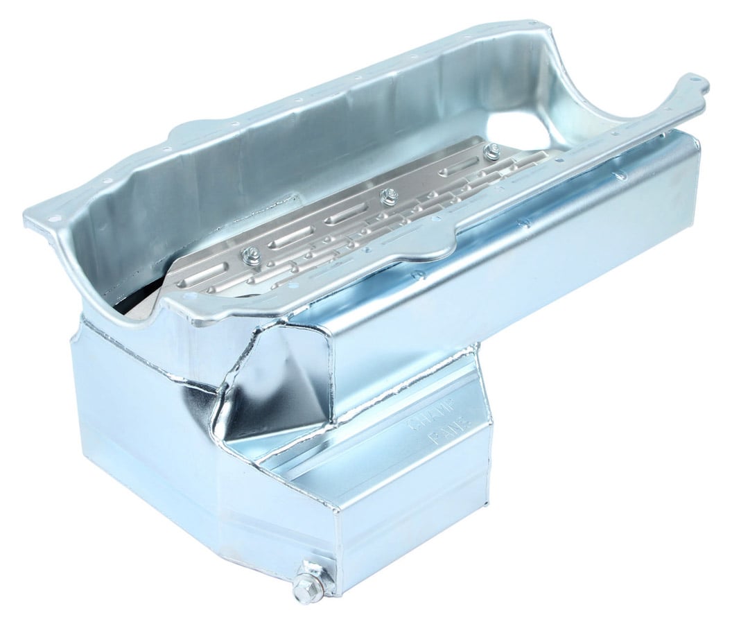 CP80KO Small Block Ford C-T Oil Pan with Tray & Kick Out