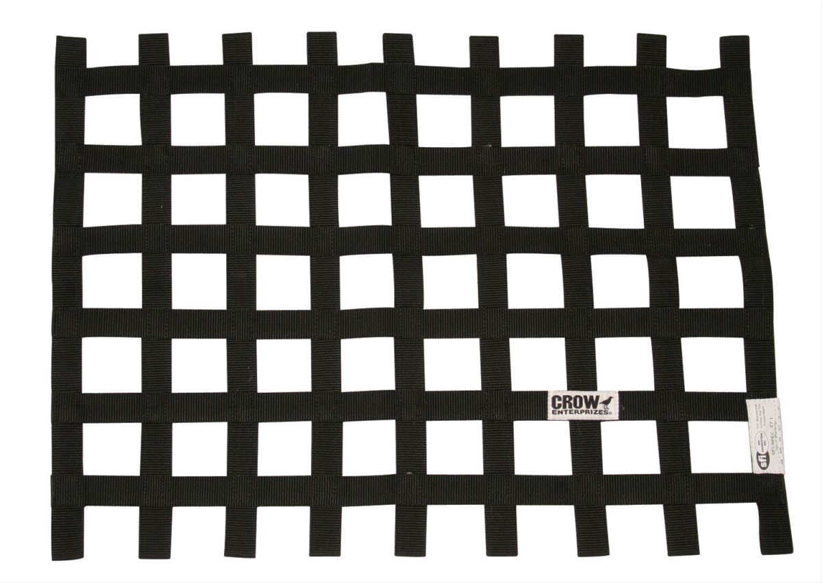 11614 Sprint Car Window Net Black SFI 37.1 Approved