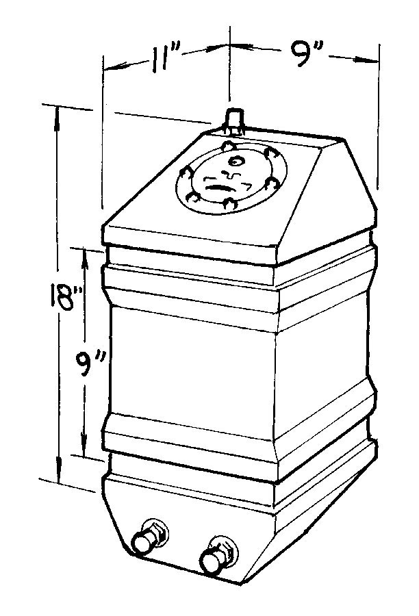 250-105-01 5 gal Drag Race Cell