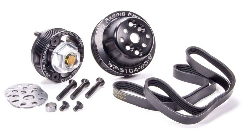 1020-S Serpentine Crank to Water Pump Drive System - Small Block or Big Block Chevy, Short Water Pump